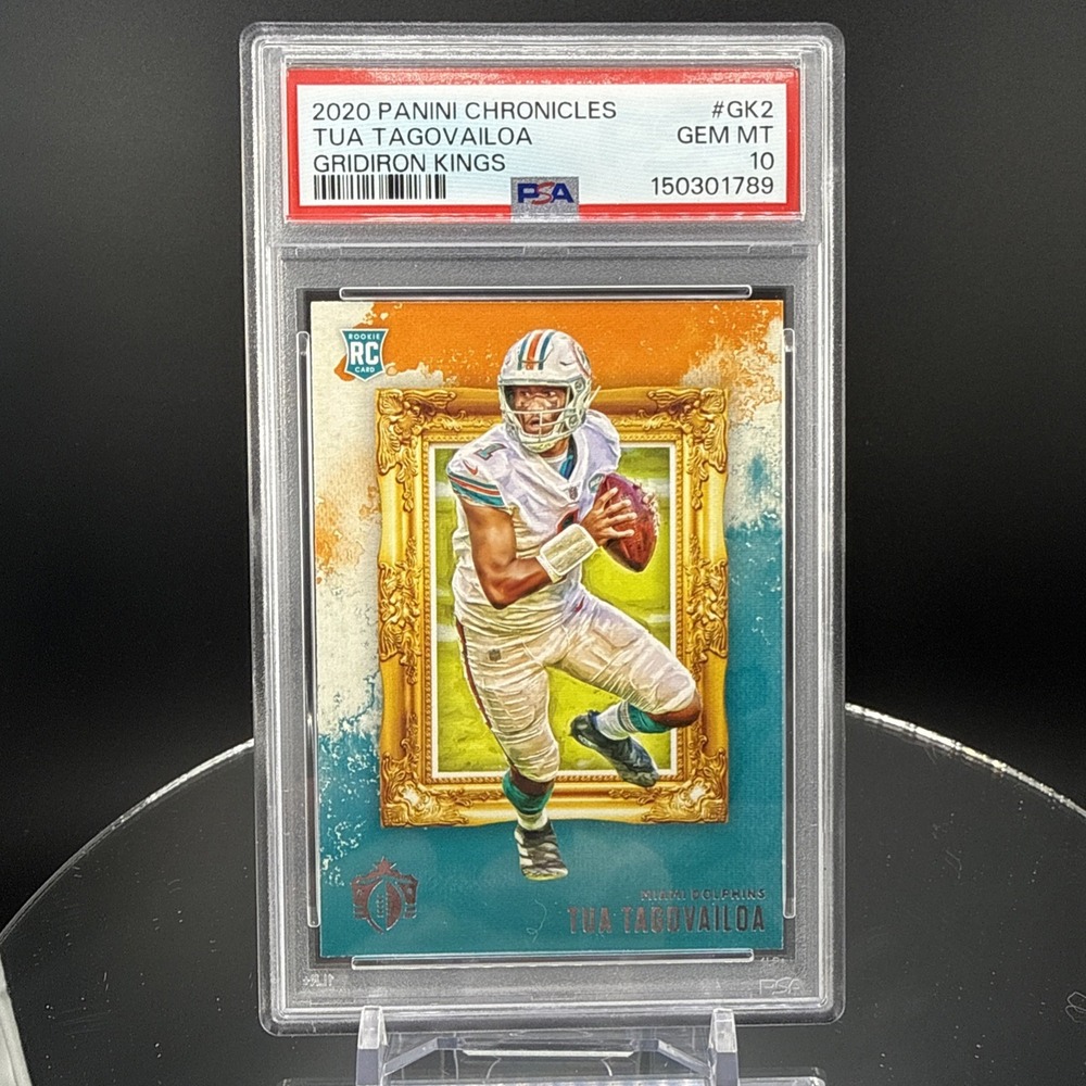 2020 Panini Chronicles Tua Tagovailoa Gridiron Kings RC #GK2 PSA 10 Gem Mint